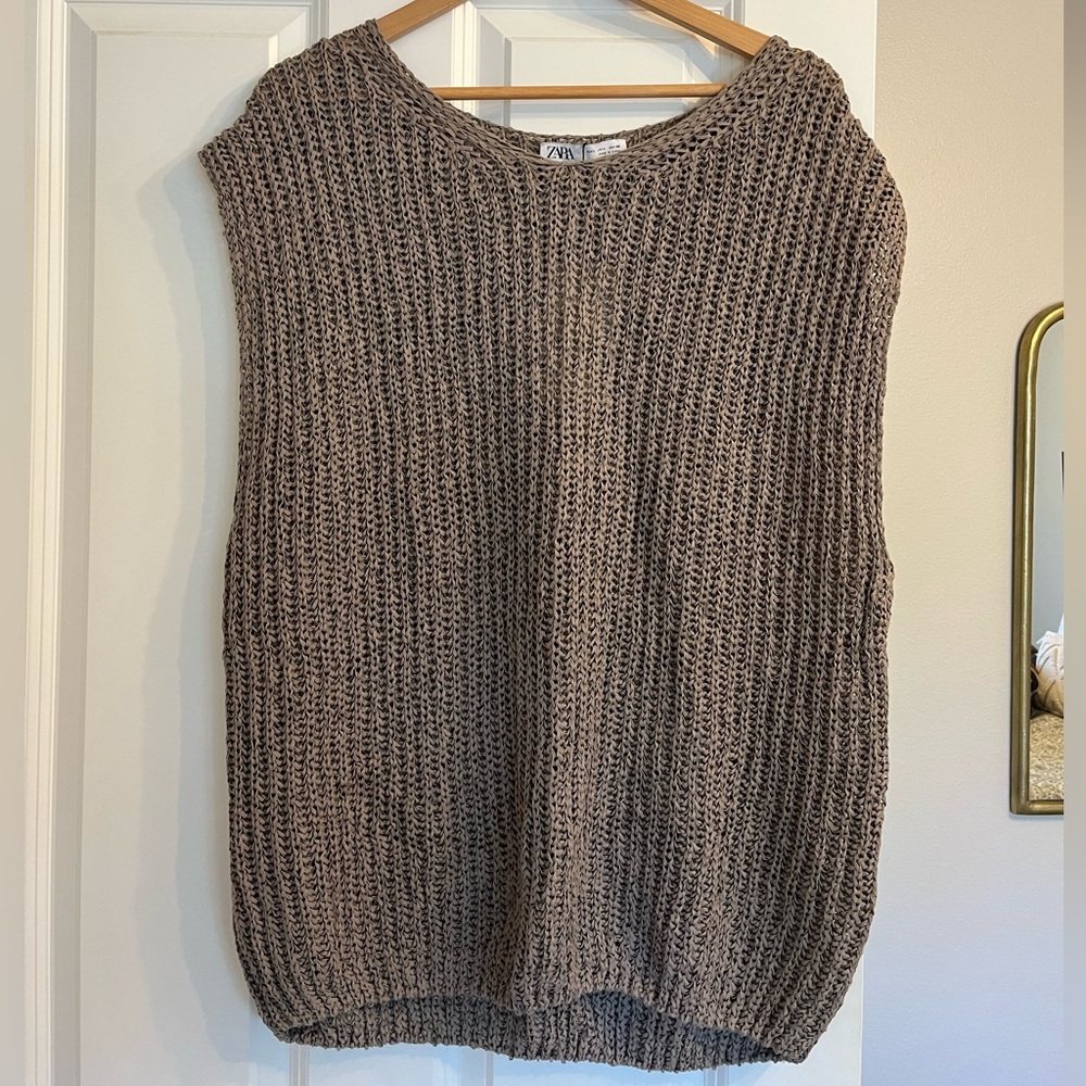 ZARA knit vest